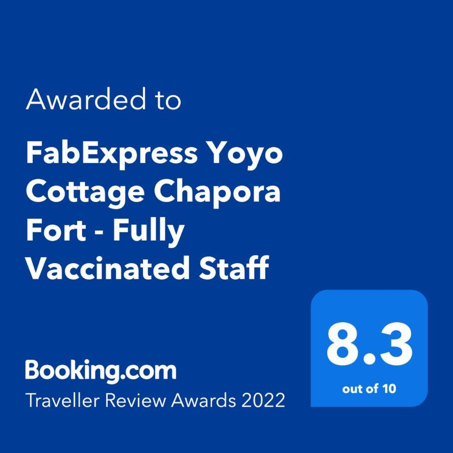 Fabhotel Yoyo Cottage With Pool - Nr Chapora Fort Vagator Ngoại thất bức ảnh